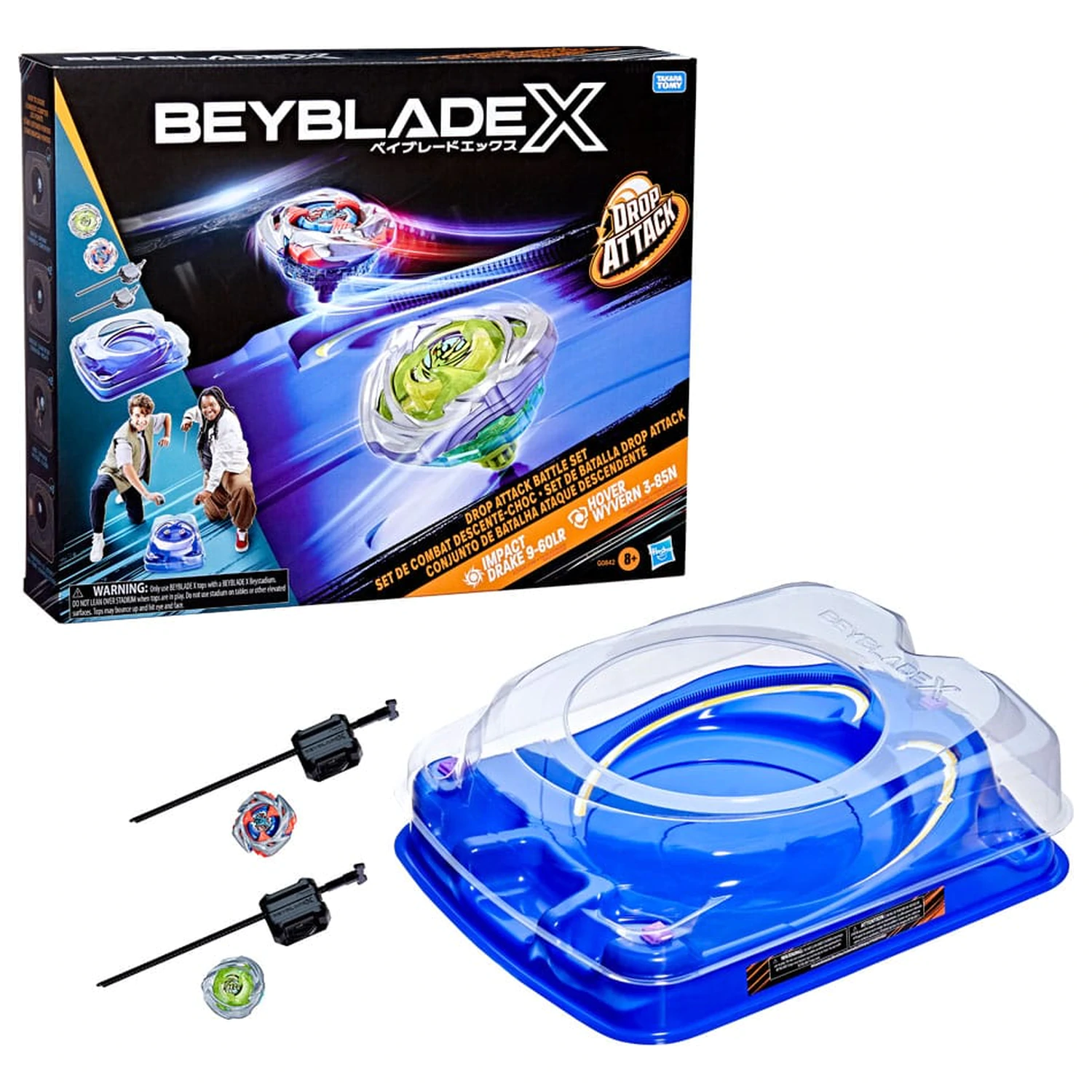Beyblade X Drop Attack Battle Set Produktfoto
