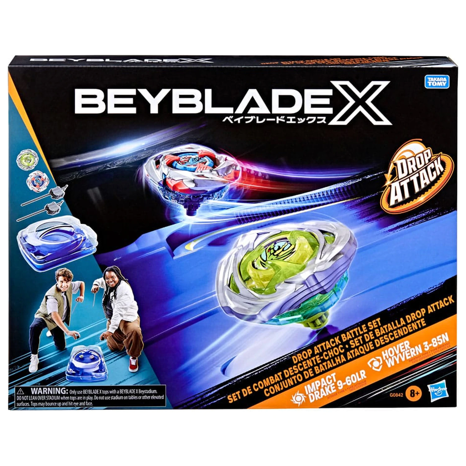 Beyblade X Drop Attack Battle Set Produktfoto
