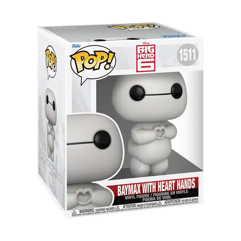 Baymax - Riesiges Robowabohu Oversized Funko POP! Vinyl Figur Baymax(Heart Hands) 15 cm termékfotó