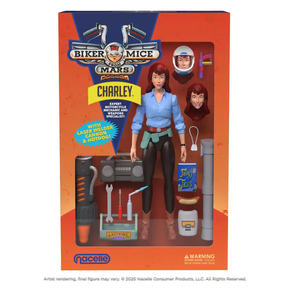 Biker Mice From Mars Action Figur Charley 23 cm Produktfoto