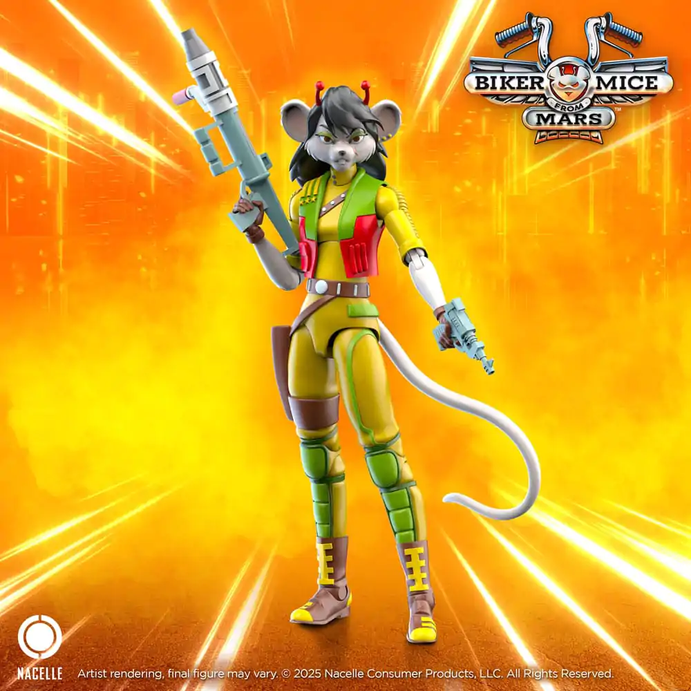 Biker Mice From Mars Action Figur Karabiner 23 cm Produktfoto