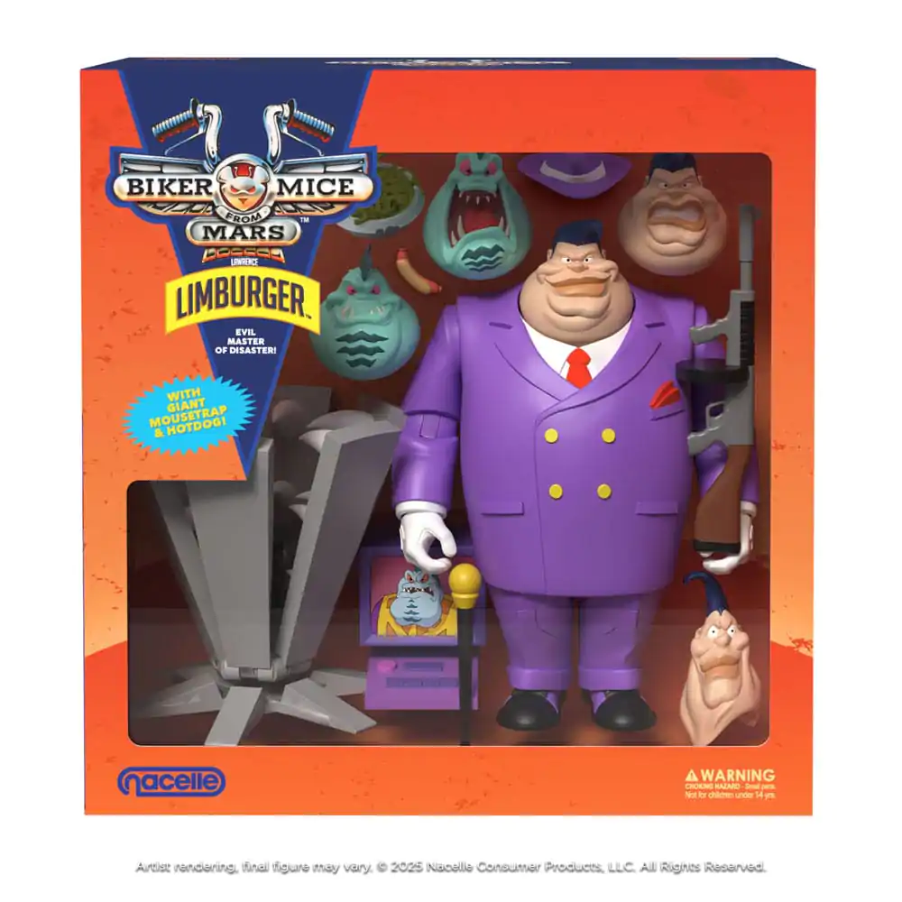 Biker Mice From Mars Action Figur Limburger 23 cm Produktfoto