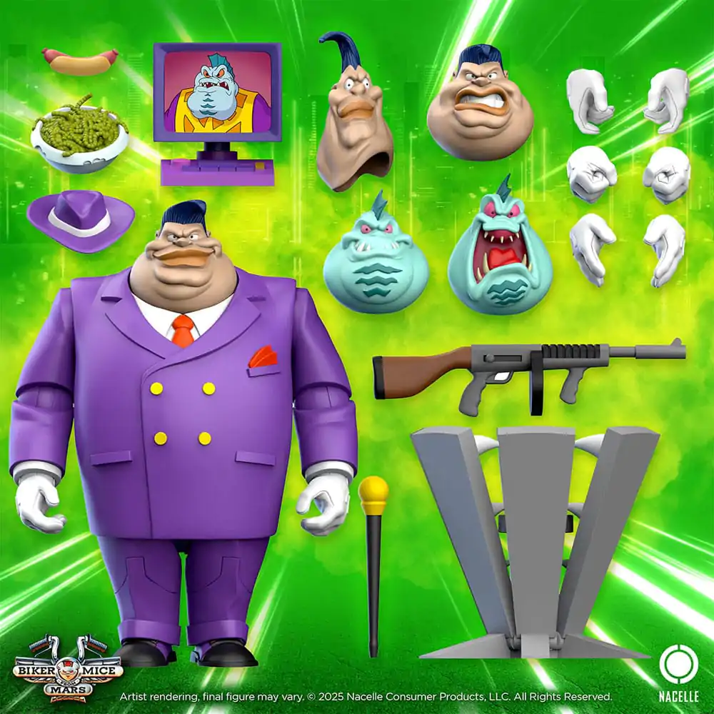 Biker Mice From Mars Action Figur Limburger 23 cm Produktfoto