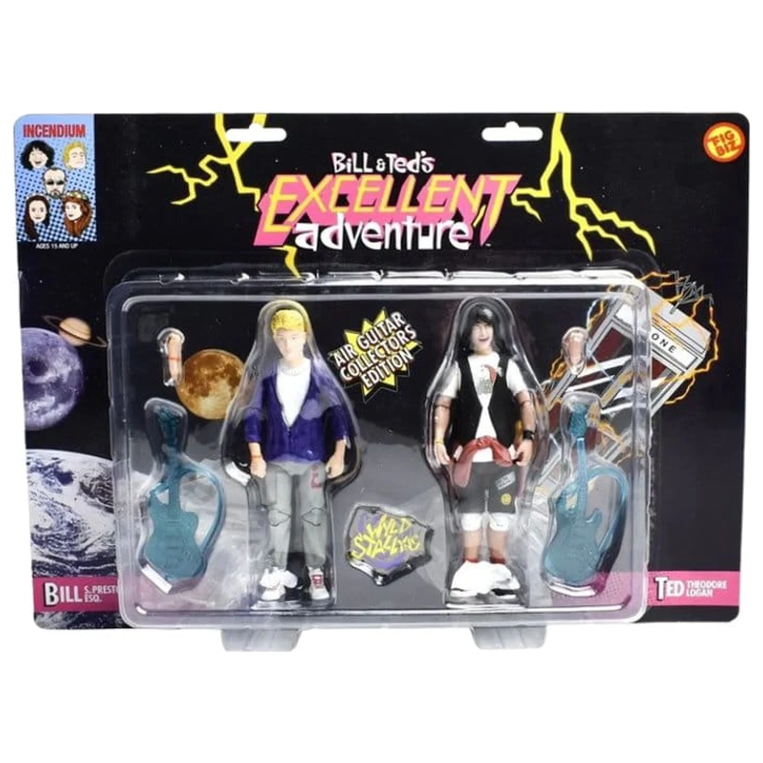Bill & Ted's Excellent Adventure Doppelpack Action-Figuren (Limitierte Auflage) 13 cm Produktfoto