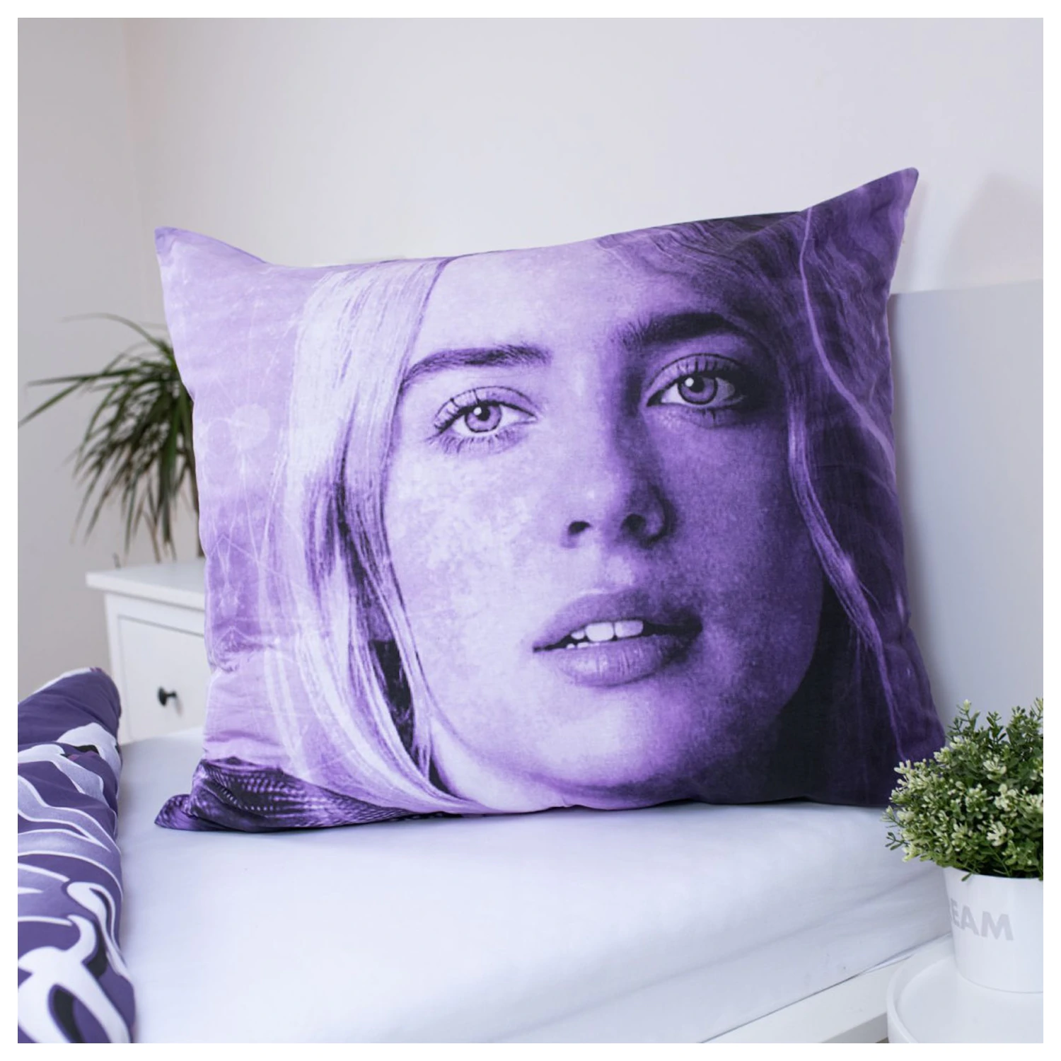Billie Eilish Wild Flower Bettbezug Produktfoto