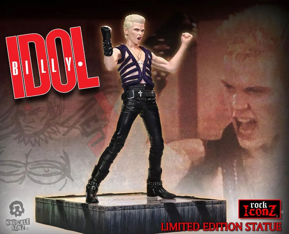 Billy Idol Rock Iconz Statue 1/9 Billy Idol II Limited Edition 22 cm Produktfoto