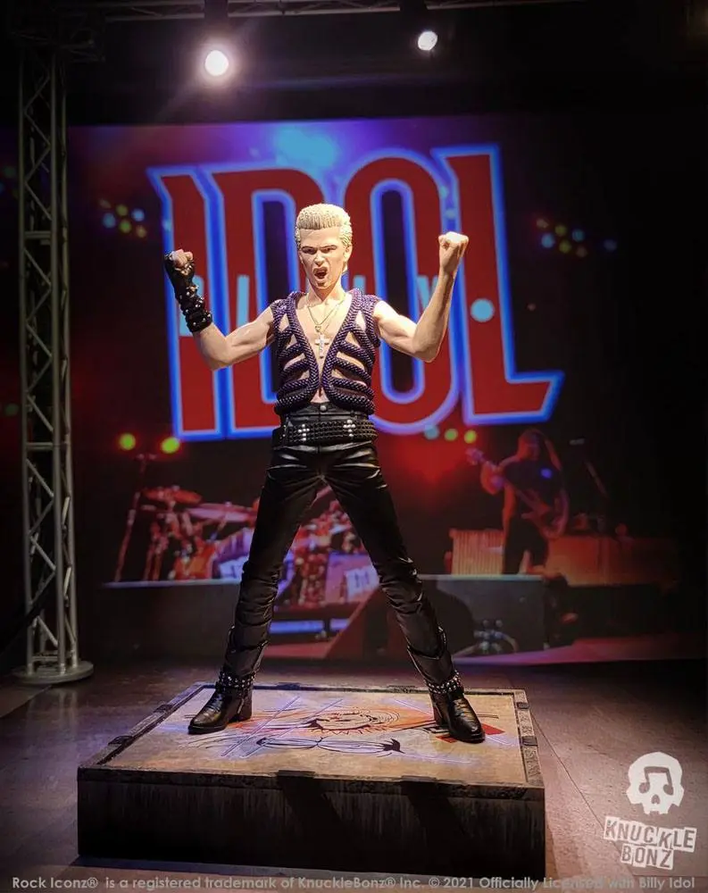 Billy Idol Rock Iconz Statue 1/9 Billy Idol II Limited Edition 22 cm Produktfoto