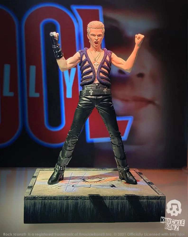 Billy Idol Rock Iconz Statue 1/9 Billy Idol II Limited Edition 22 cm Produktfoto