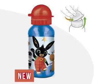 Bing Aluminium Wasserflasche 500ml mit abschließbarem Verschluss Produktfoto