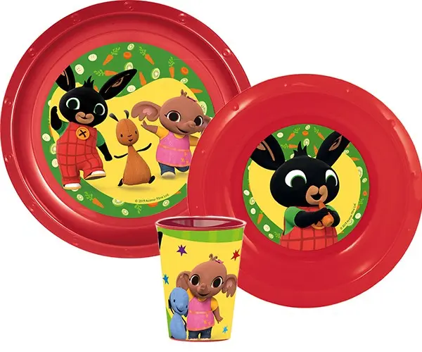 Bing Geschirrset, Plastik Produktfoto