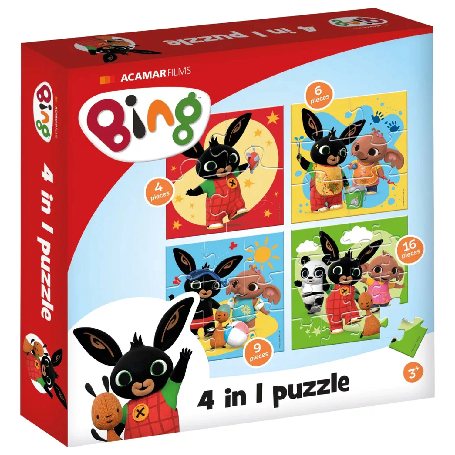 Bing Fun 4-in-1 Puzzle Produktfoto