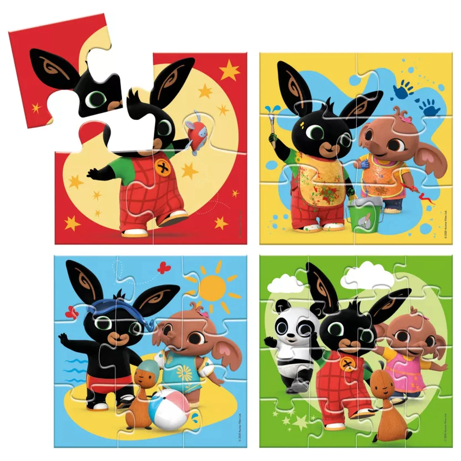 Bing Fun 4-in-1 Puzzle Produktfoto