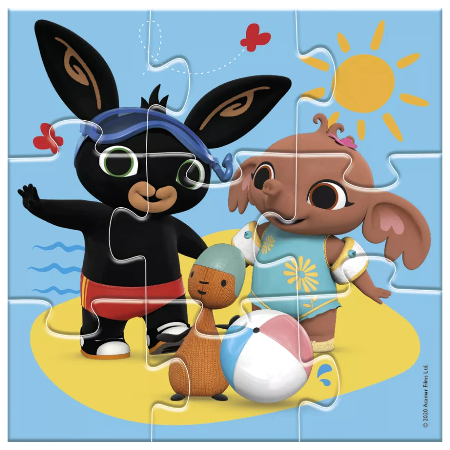 Bing Fun 4-in-1 Puzzle Produktfoto