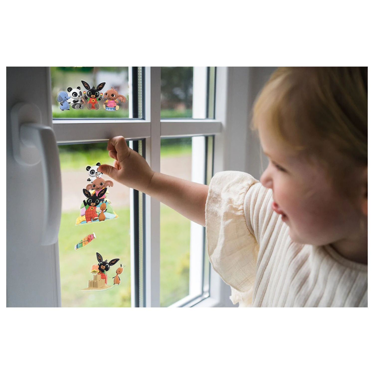 Bing Fun Fensteraufkleber Set Produktfoto