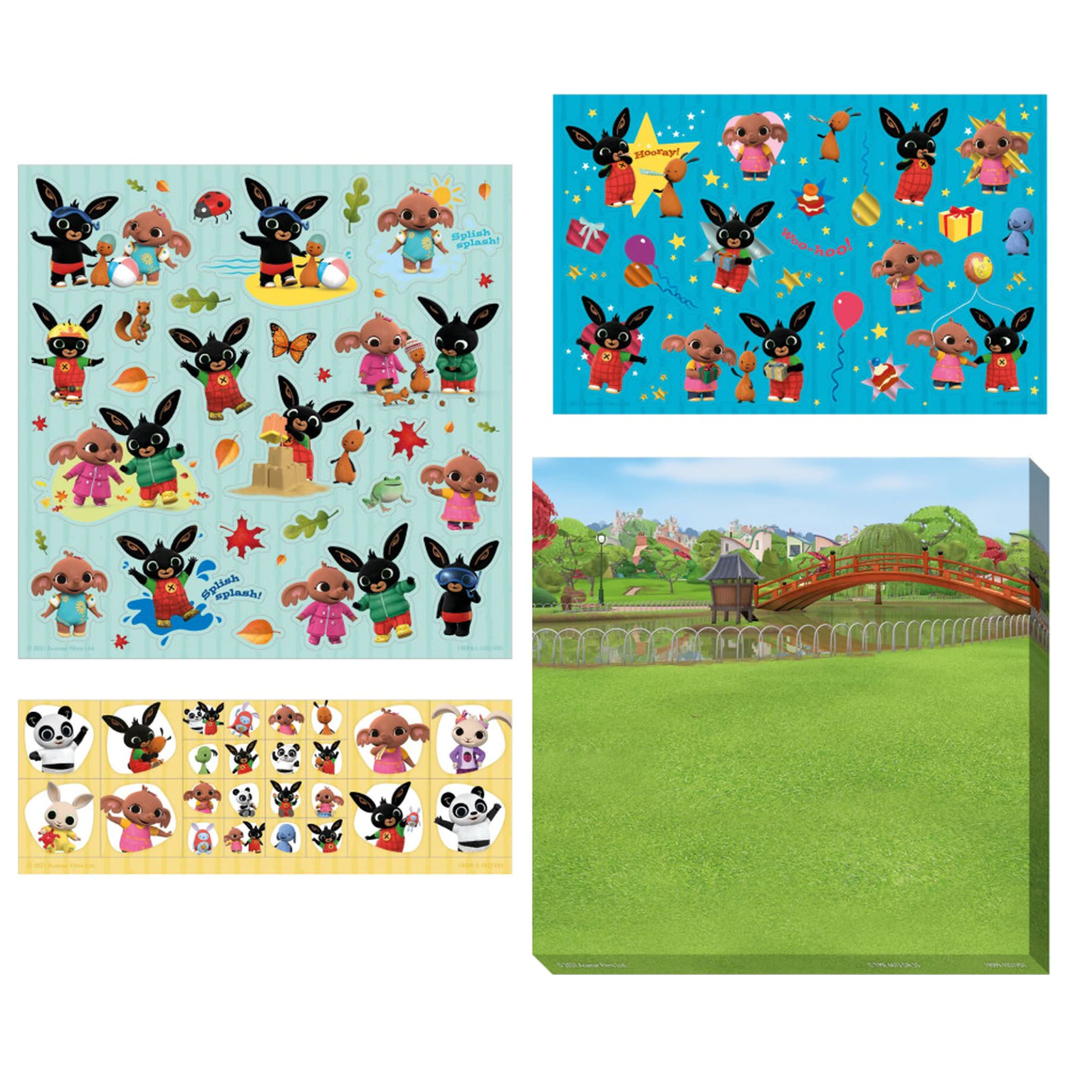 Bing Fun Sticker Set Produktfoto