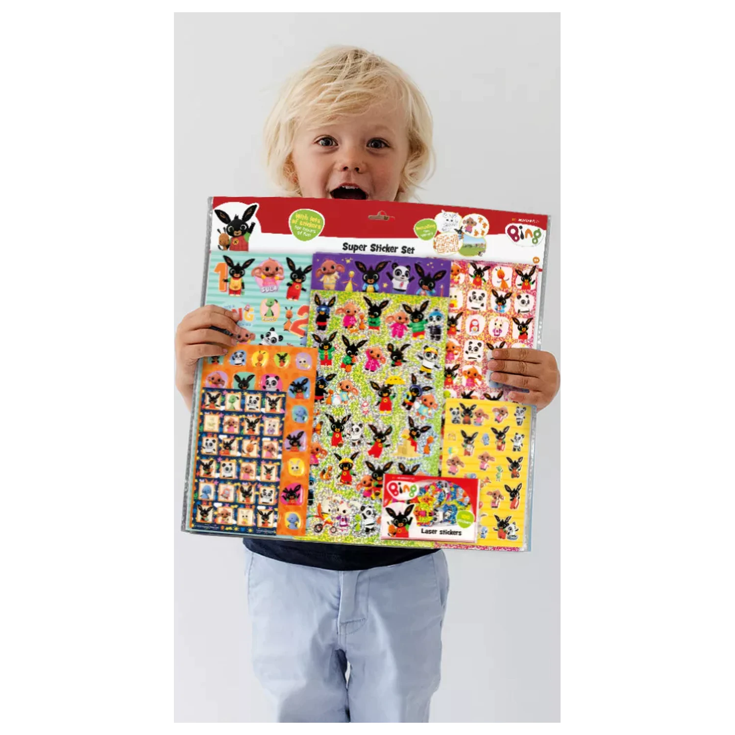 Bing Fun Super Aufkleber Set Produktfoto