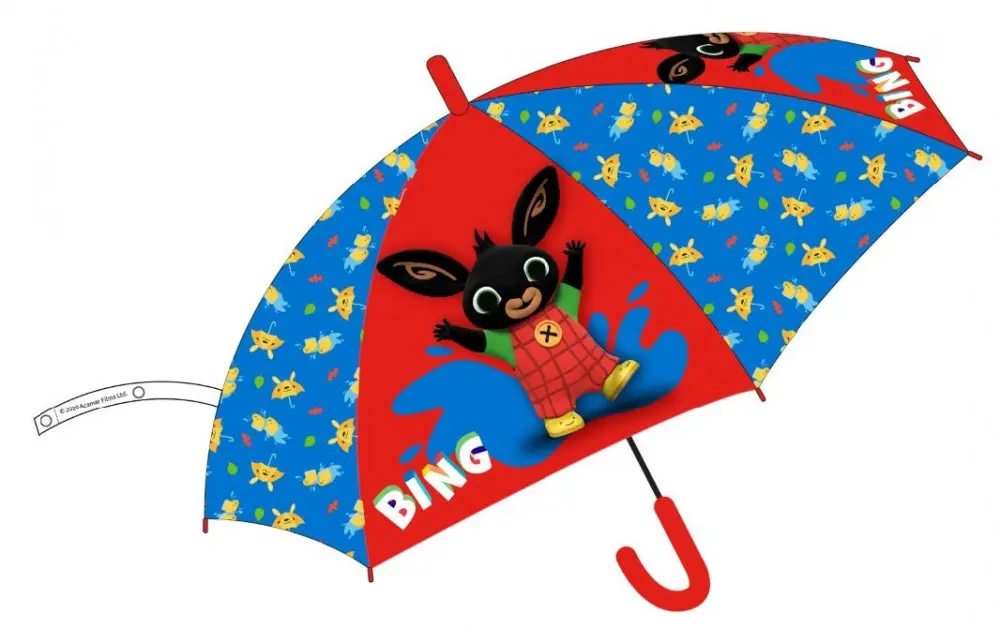 Bing Kids' halbautomatischer Regenschirm Ø68 cm Produktfoto