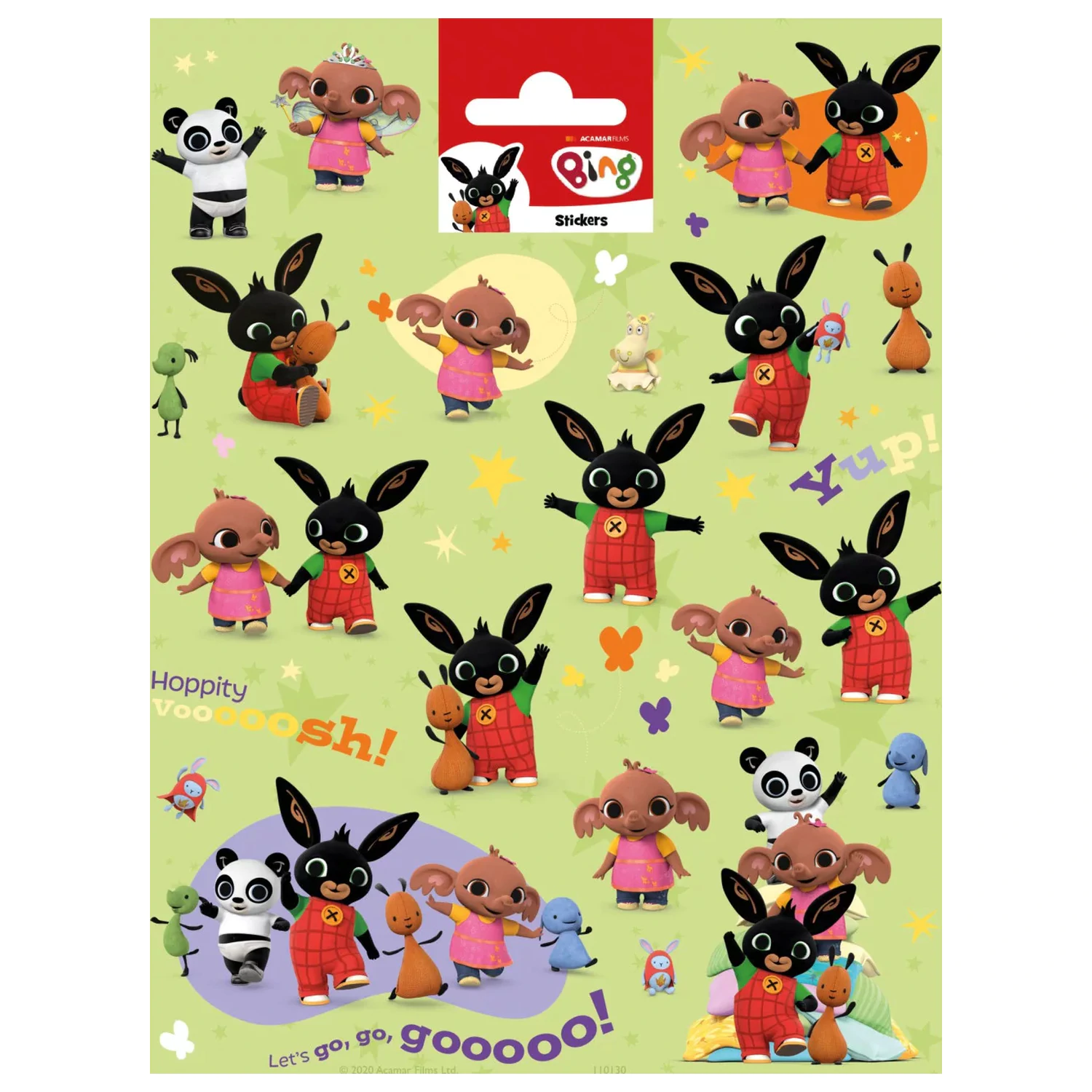 Bing Hoppity Aufkleber-Set Produktfoto
