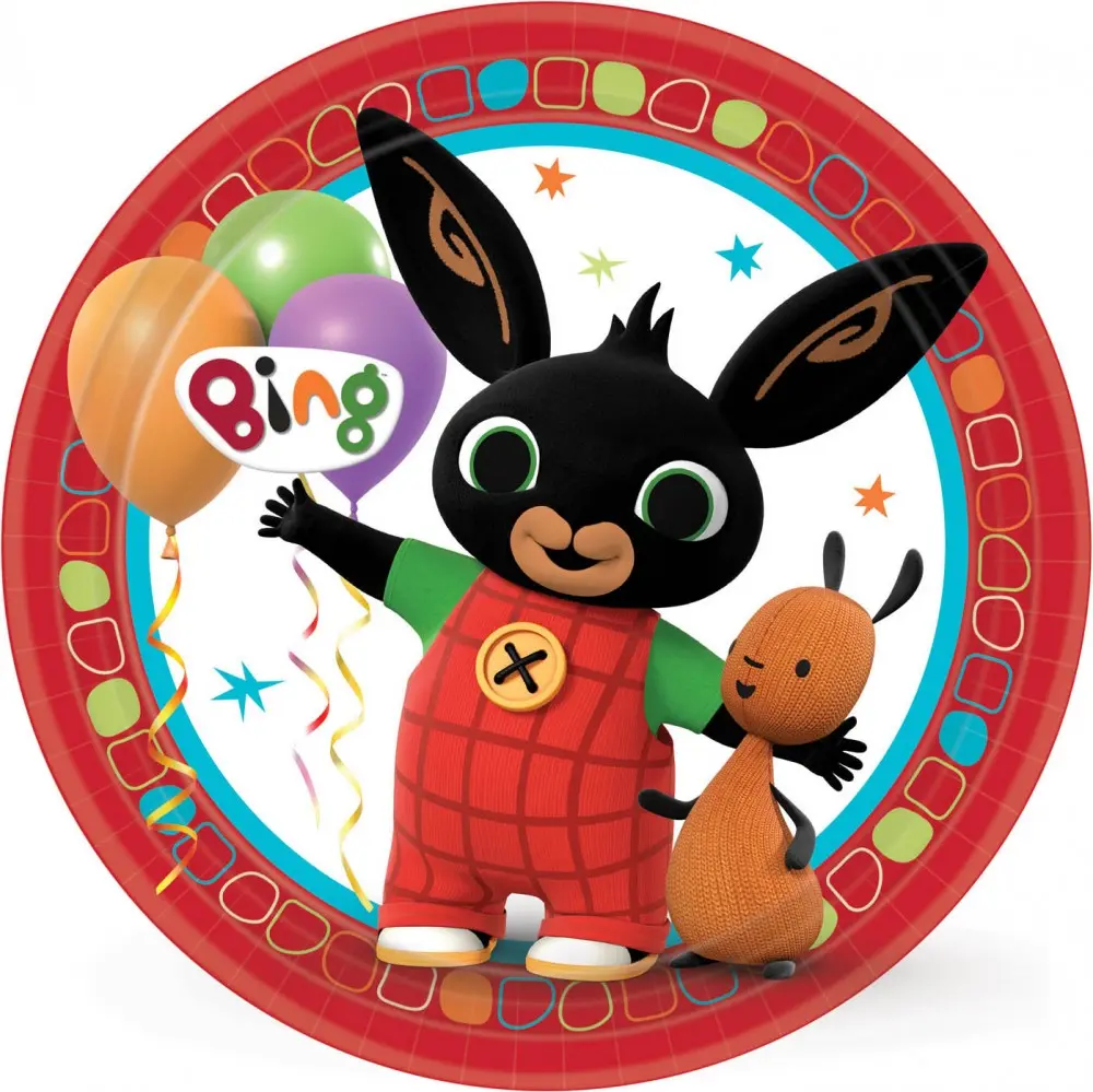 Bing Party Teller 8 ct 9 inch Produktfoto