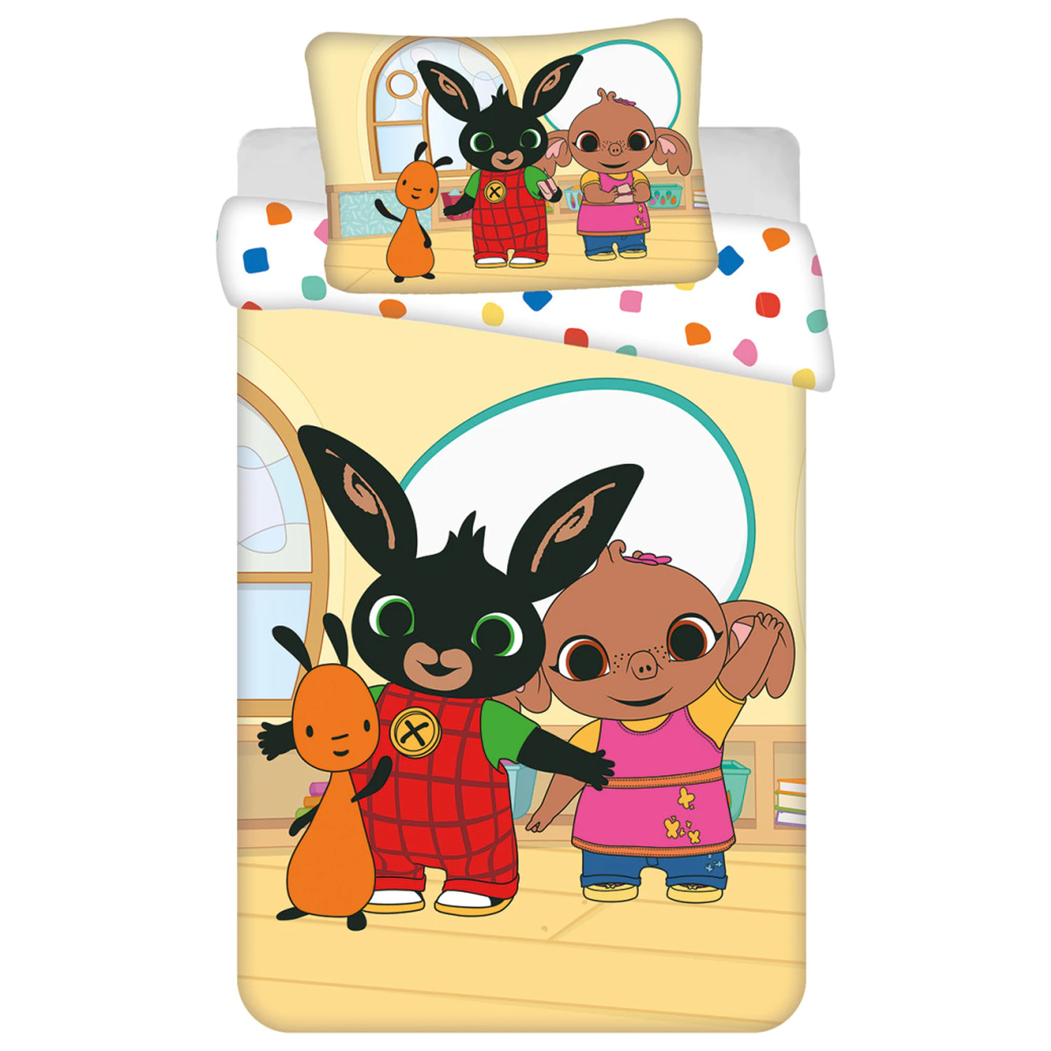 Bing Playroom Kinder, Vorschule Bettbezug Produktfoto
