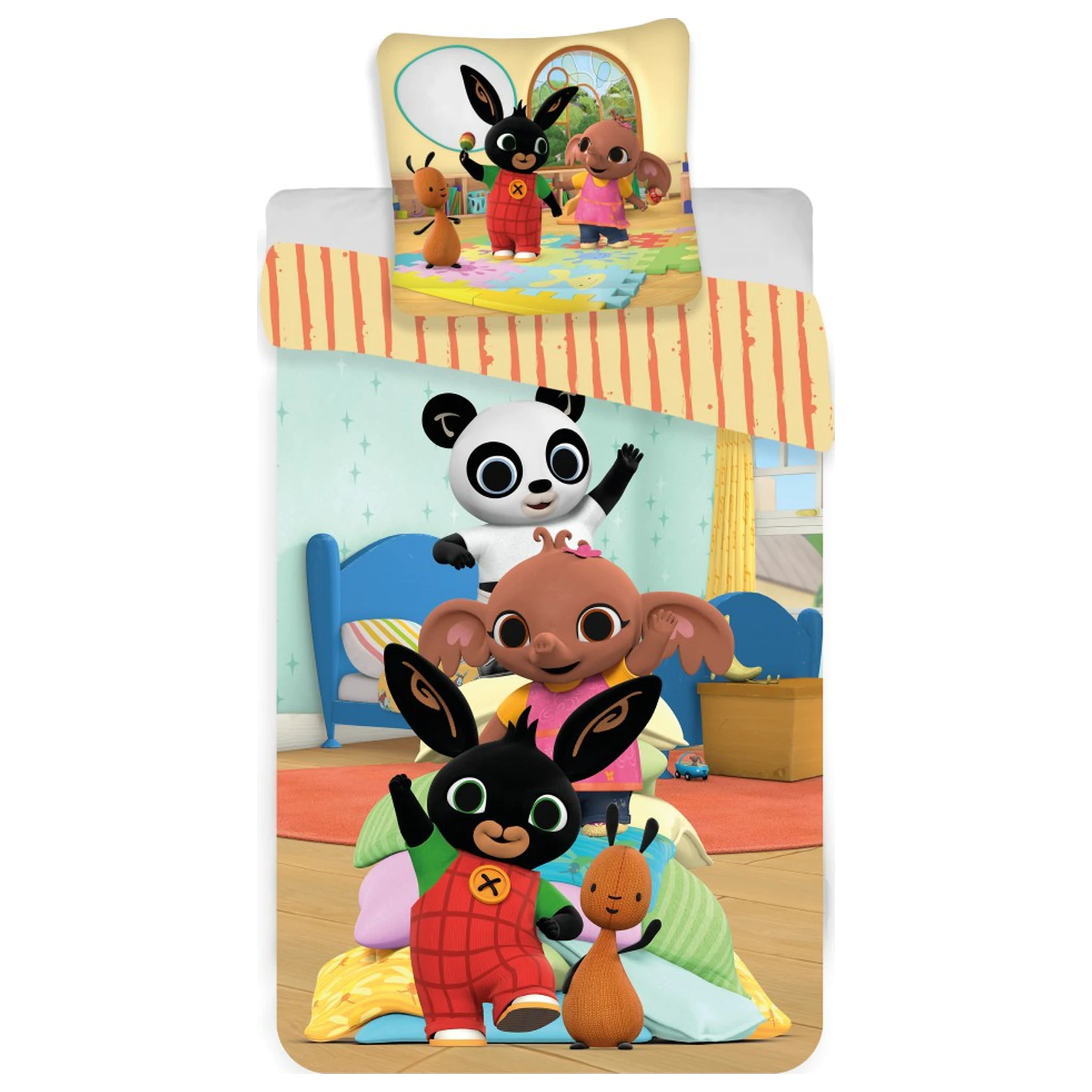 Bing Playtime Kinder Vorschule Bettbezug Produktfoto