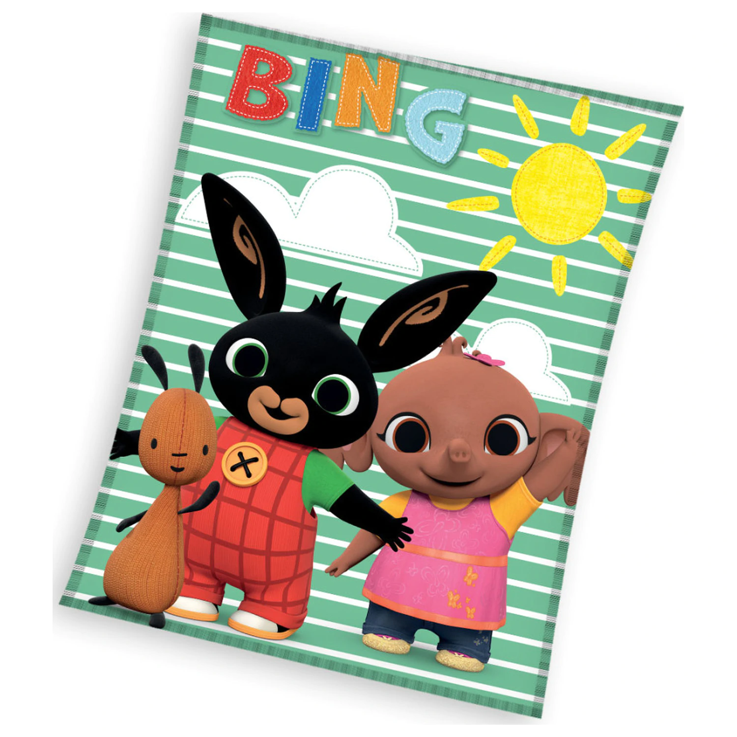 Bing Sun Korallenfleece-Decke Produktfoto