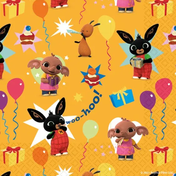 Bing Servietten 16 Stück 33*33 cm Produktfoto