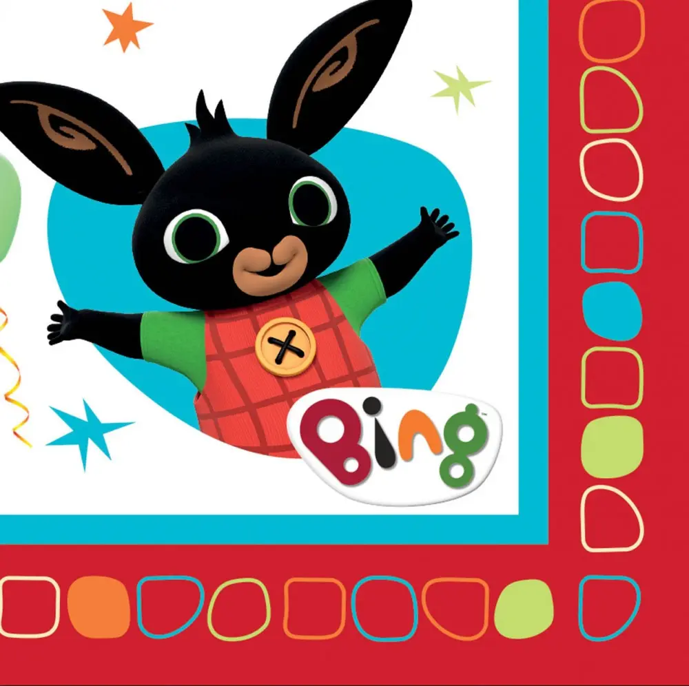 Bing Servietten 16 Stück 33*33 cm Produktfoto