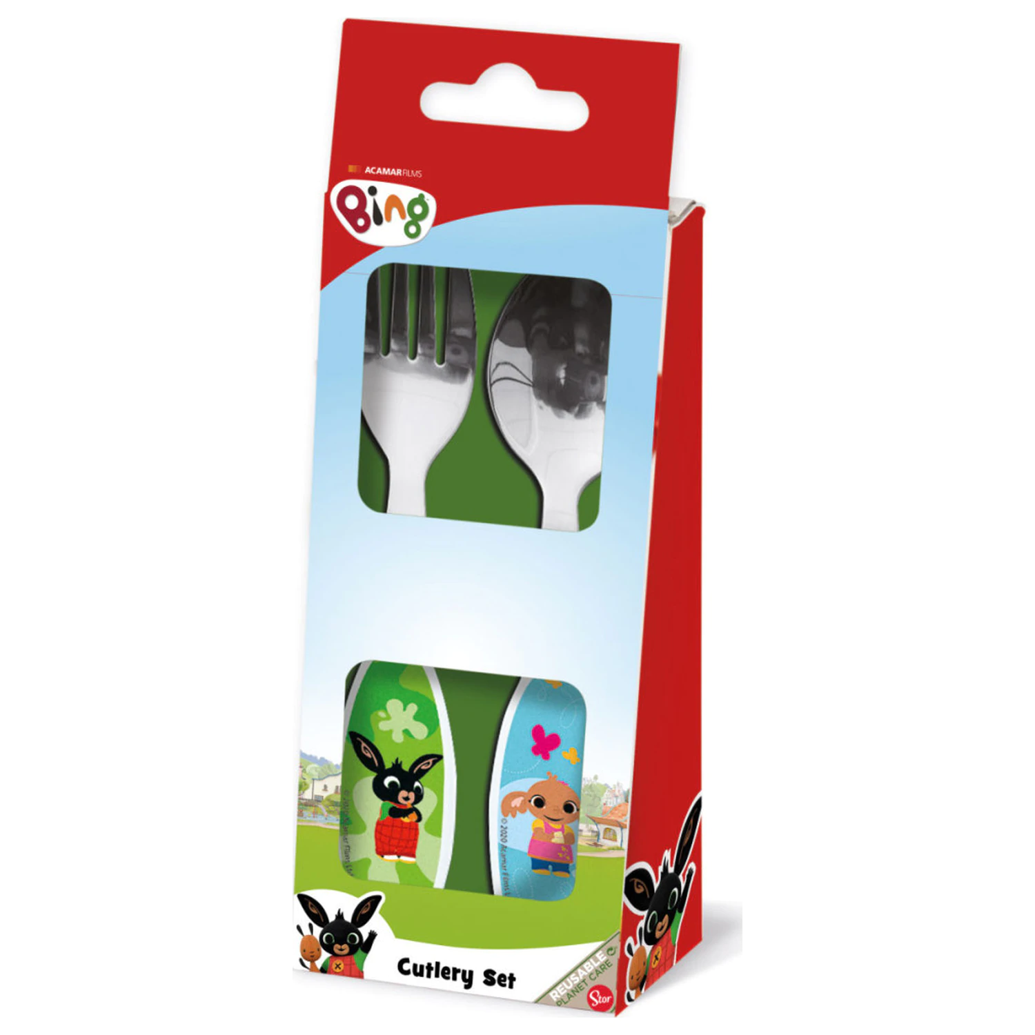 Bing Waving Metal Besteck Set - 2 Teile Produktfoto