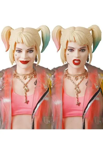 Birds Of Prey MAF EX Actionfigur Harley Quinn Caution Tape Jacket Ver. 15 cm Produktfoto