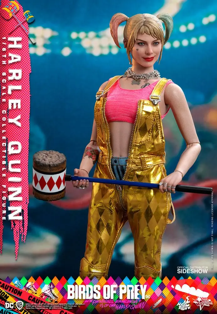 Birds of Prey Movie Masterpiece Actionfigur 1/6 Harley Quinn 29 cm Produktfoto