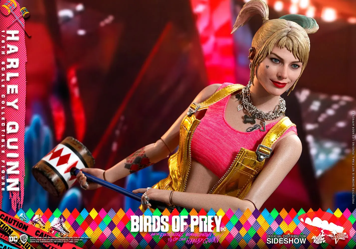 Birds of Prey Movie Masterpiece Actionfigur 1/6 Harley Quinn 29 cm Produktfoto