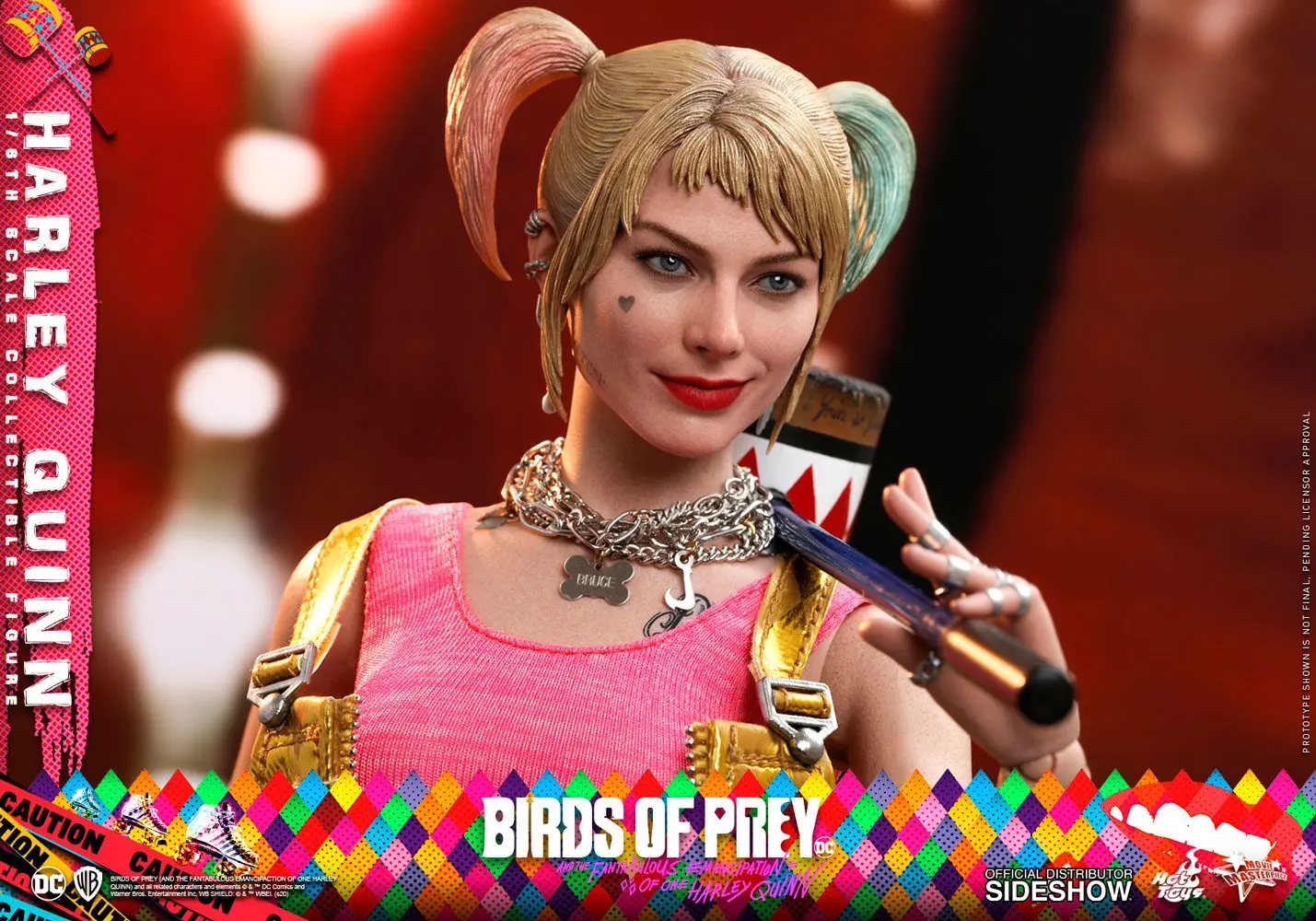 Birds of Prey Movie Masterpiece Actionfigur 1/6 Harley Quinn 29 cm Produktfoto