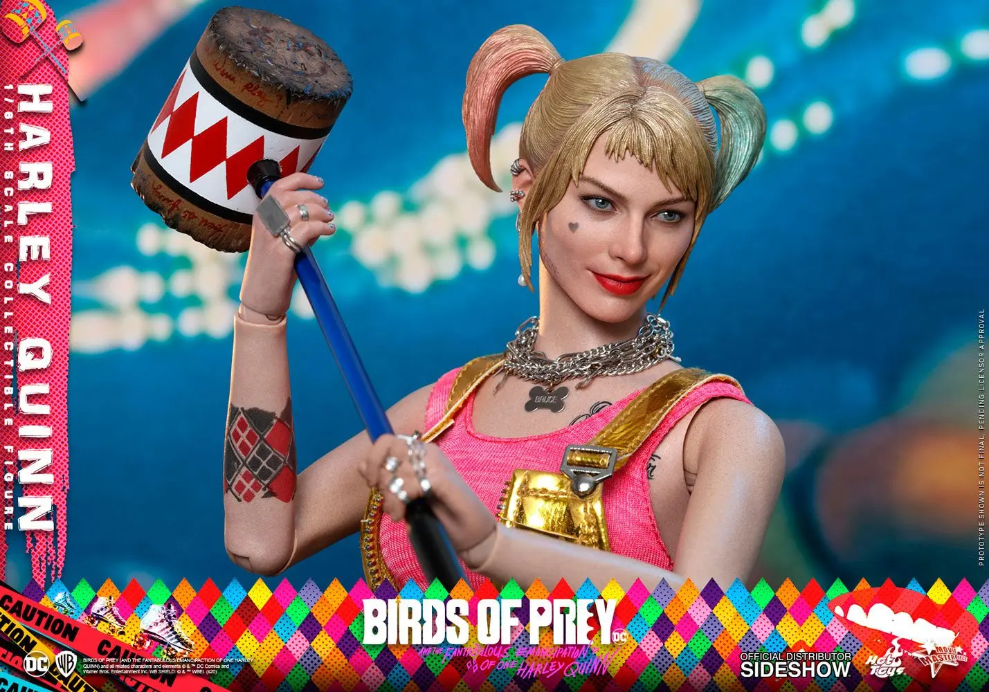 Birds of Prey Movie Masterpiece Actionfigur 1/6 Harley Quinn 29 cm Produktfoto