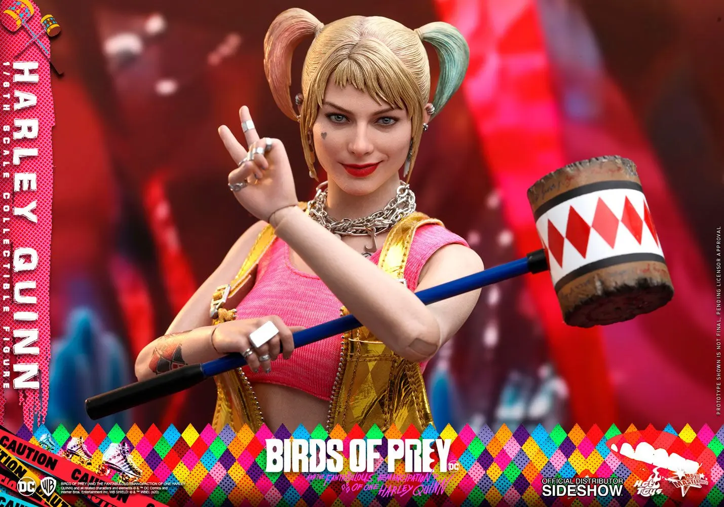 Birds of Prey Movie Masterpiece Actionfigur 1/6 Harley Quinn 29 cm Produktfoto