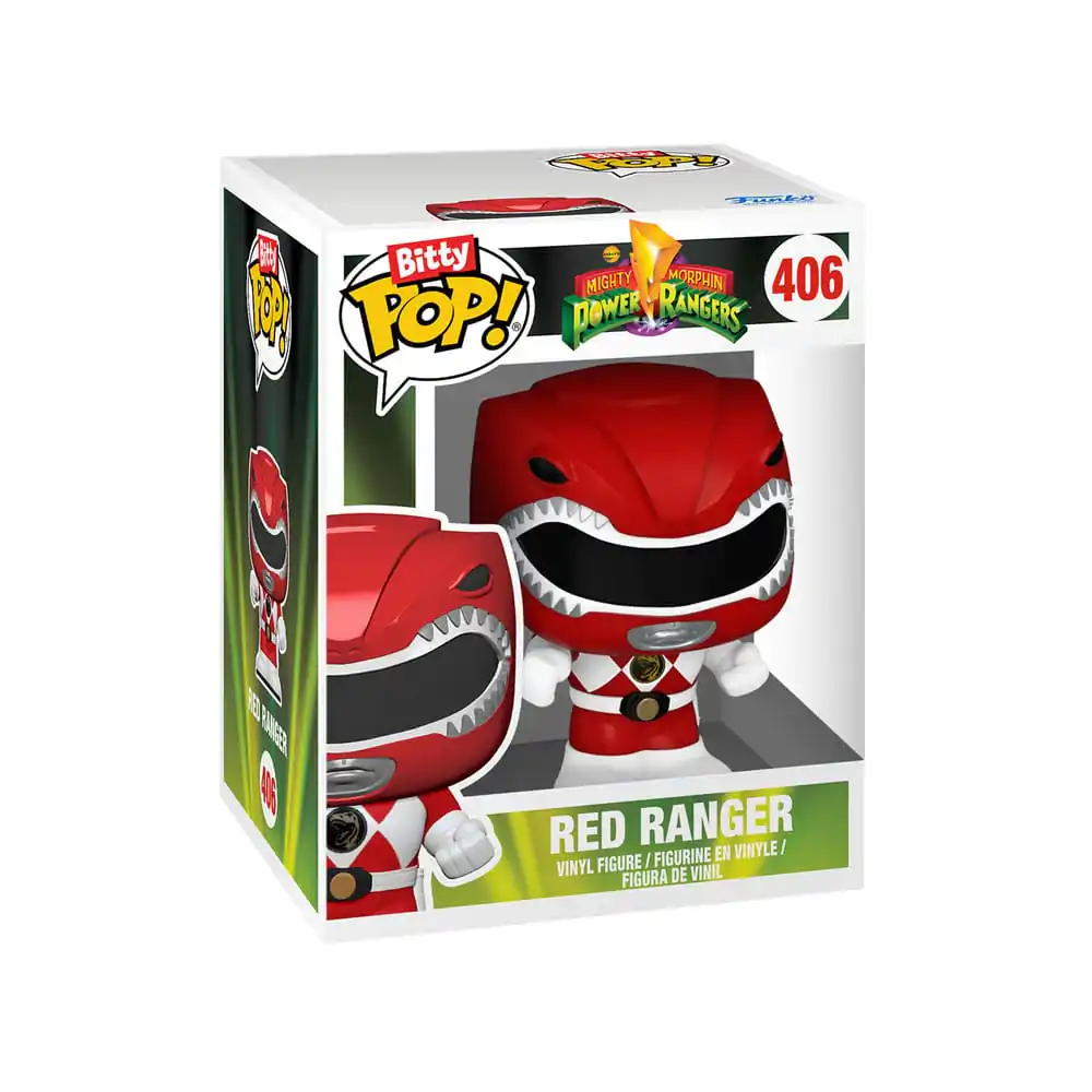 Bitty Bots Figur Mighty Morphin Power Rangers Megazord with Red Ranger Produktfoto