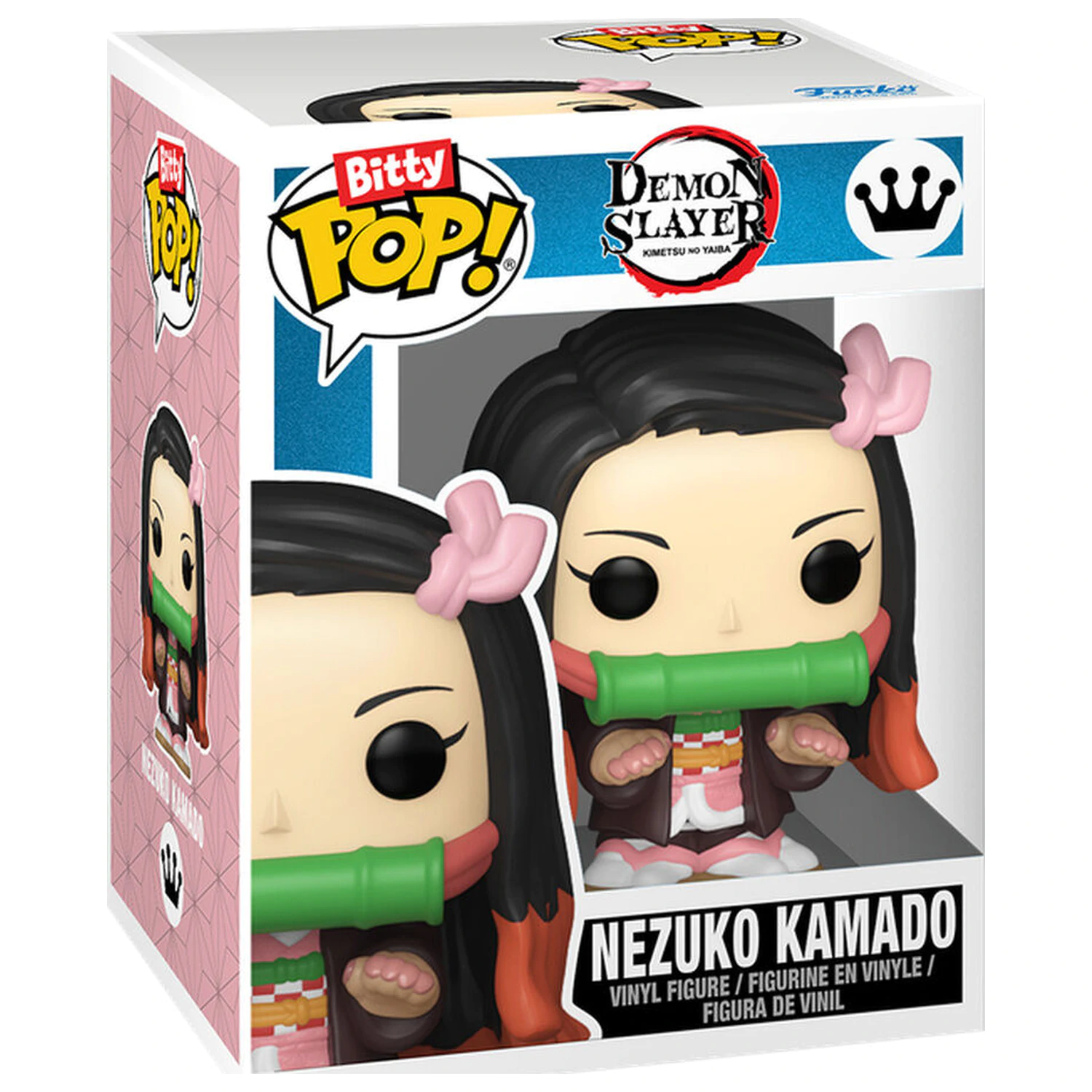 Kleines Funko POP! Packung 2 Demon Slayer Tanjiro & Nezuko Produktfoto