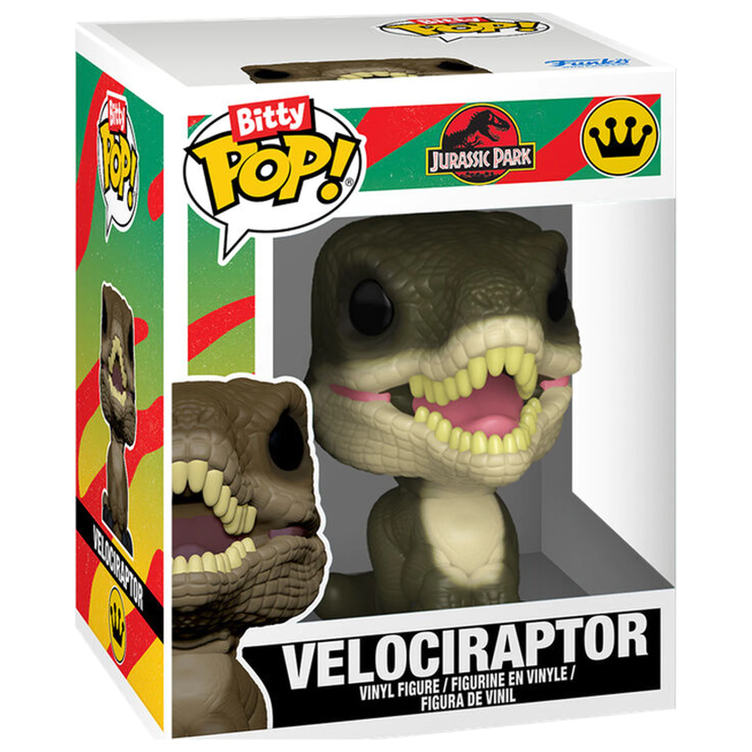 Bitty Funko POP Paket 2 Figuren Jurassic Park Velociraptor & Brachiosaurus Produktfoto