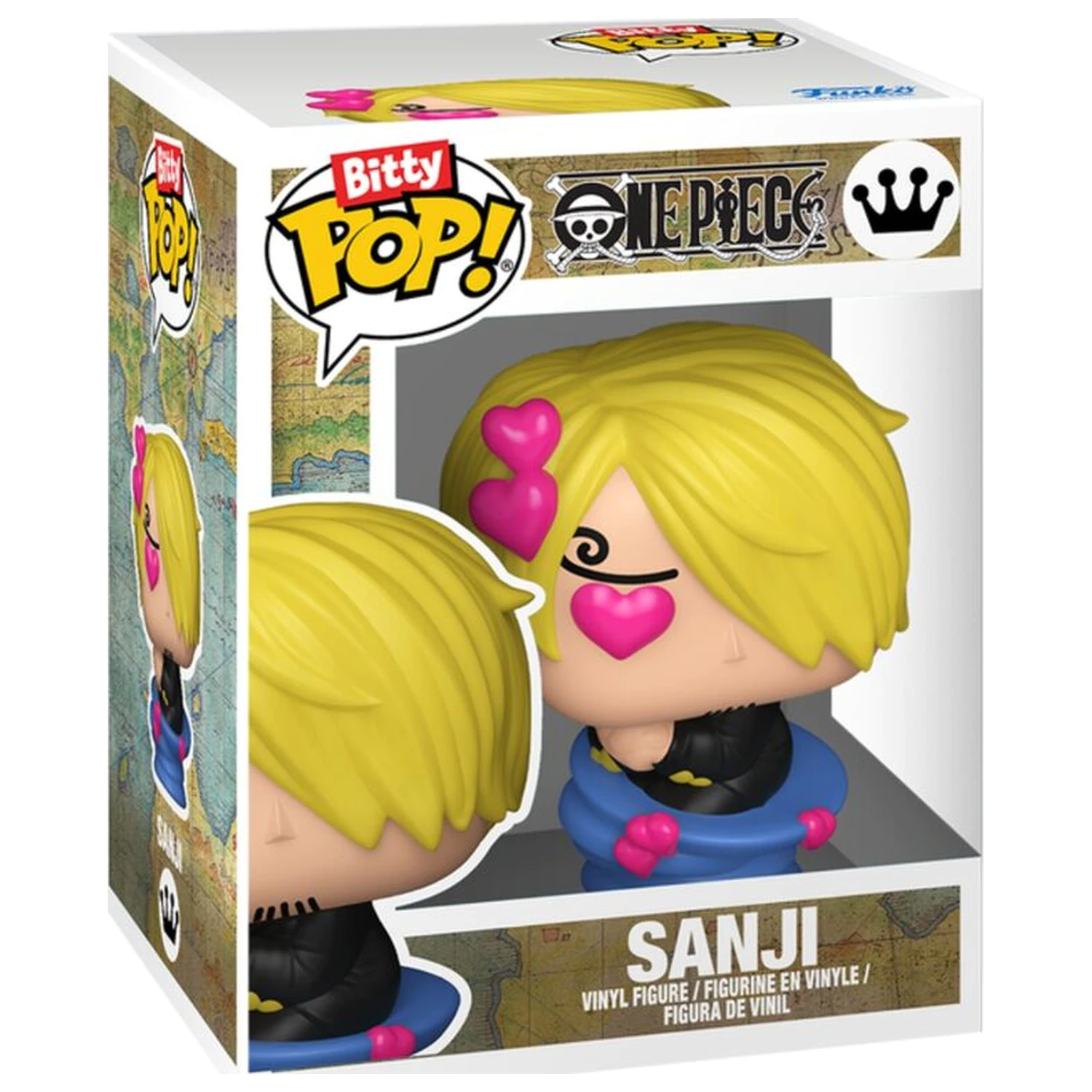 Kleines Funko POP Pack 2 Figuren One Piece Zoro & Sanji Produktfoto