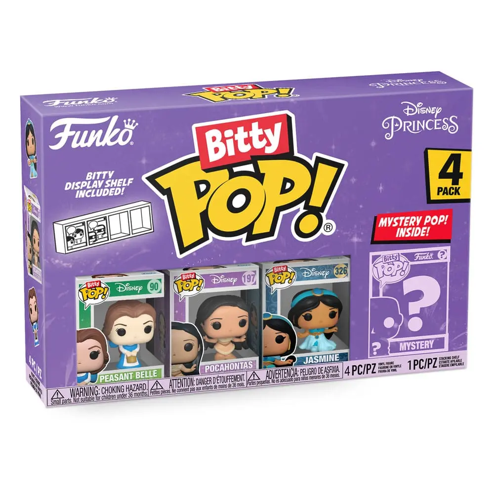 Disney Princesses Bitty POP! Vinyl Figuren 4er-Pack Belle 2,5 cm termékfotó