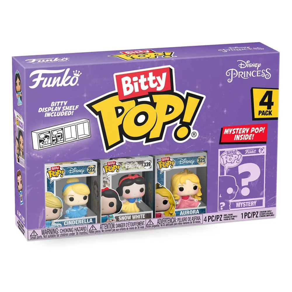 Disney Princesses Bitty POP! Vinyl Figuren 4er-Pack Cinderella 2,5 cm termékfotó