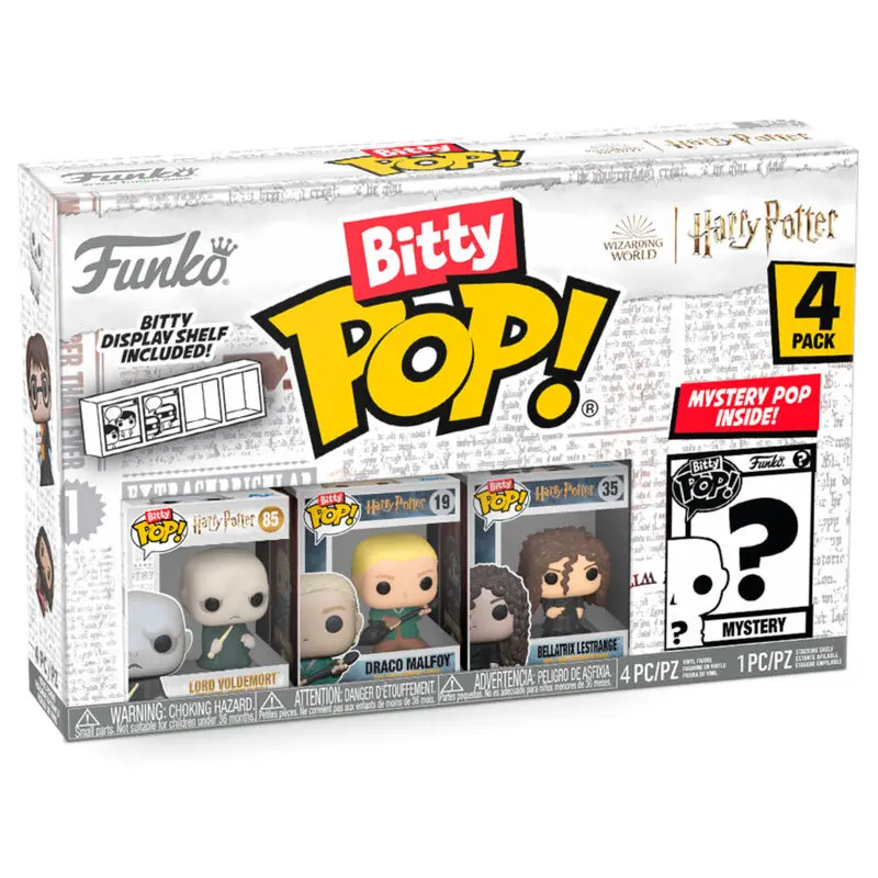 Harry Potter Bitty POP! Vinyl Figuren 4er-Pack Voldemort 2,5 cm termékfotó