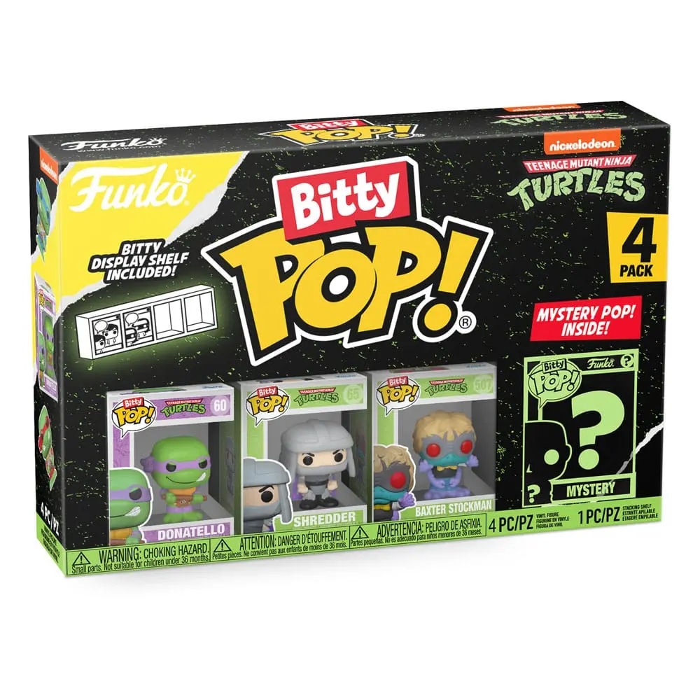 Teenage Mutant Ninja Turtles Bitty POP! Vinyl Figuren 4er-Pack Donatello 2,5 cm termékfotó