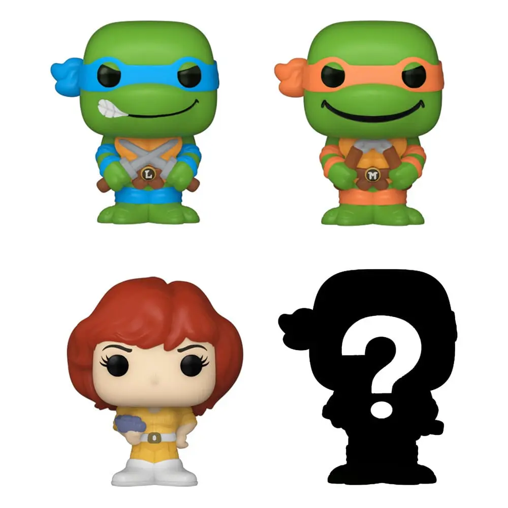 Teenage Mutant Ninja Turtles Bitty POP! Vinyl Figuren 4er-Pack Leonardo 2,5 cm termékfotó