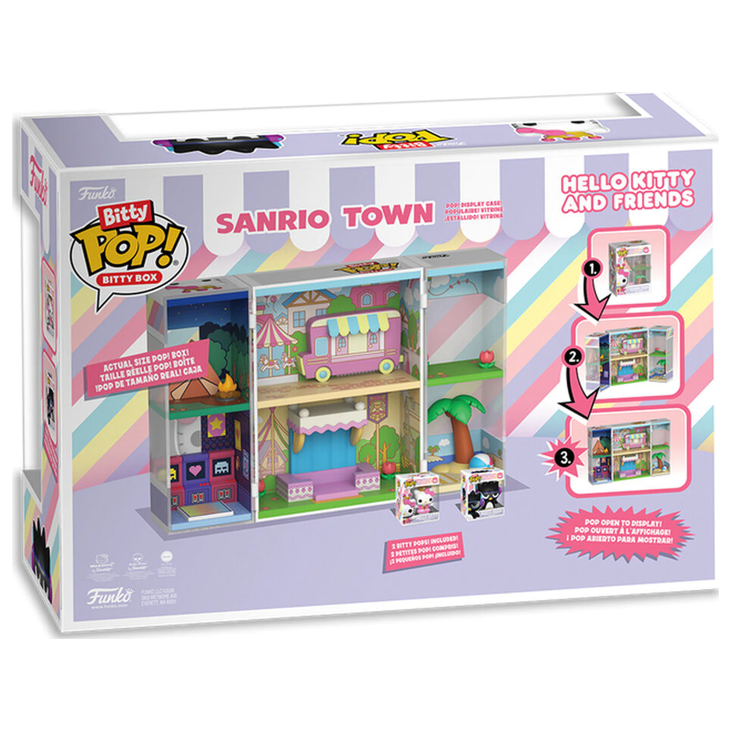 Bitty Funko POP Boxen Figur Hello Kitty and Friends Sanrio Town Produktfoto