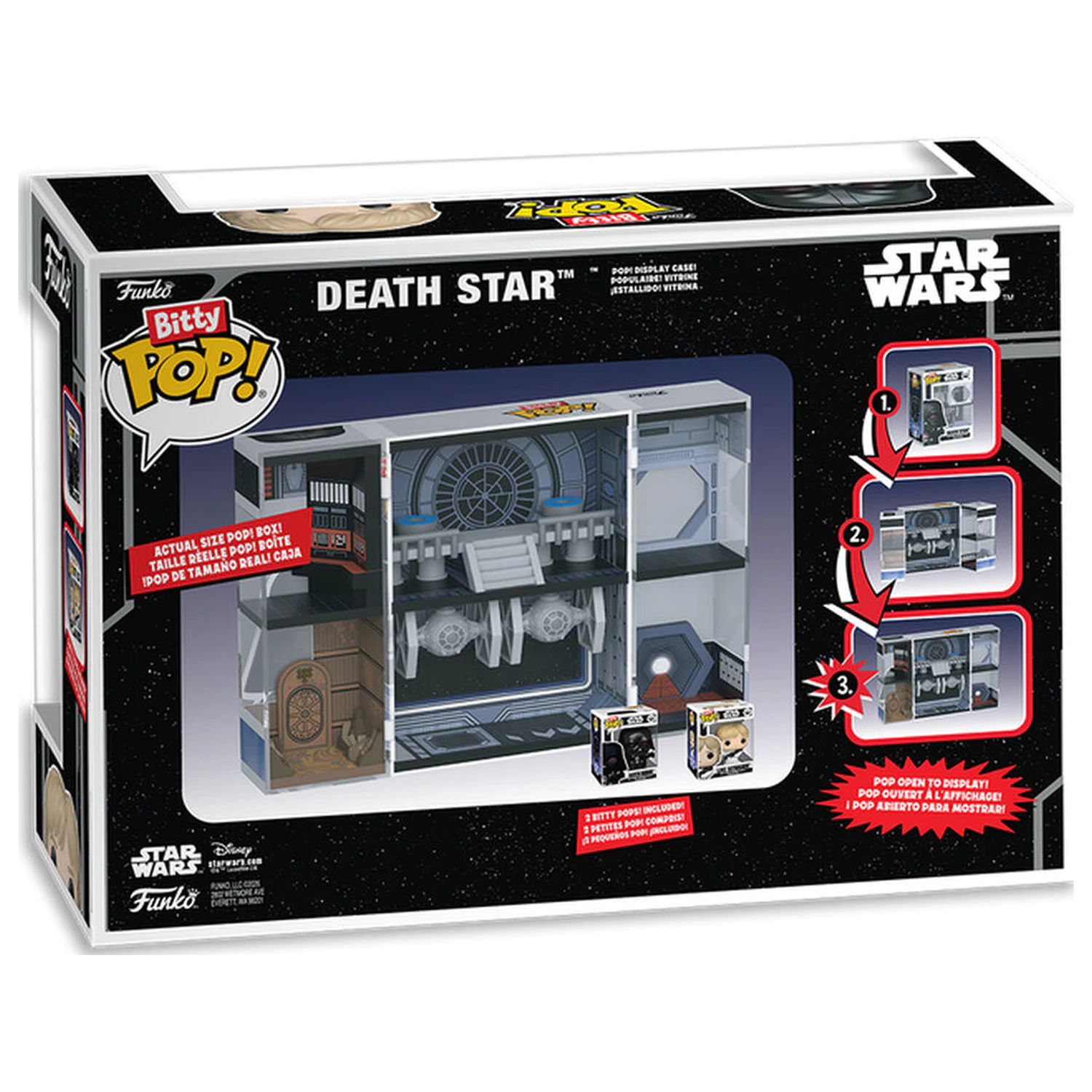 Bitty Funko POP Boxen Figur Star Wars Death Star Produktfoto