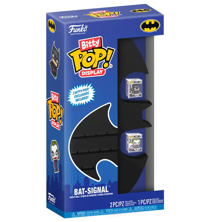 Batman Bitty Funko POP! Vinyl Figur Display Signal 20 cm Produktfoto