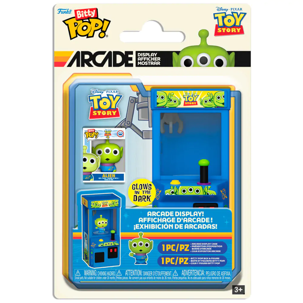 Bitty Funko POP Figur Spielhallenautomat Disney Pixar Toy Story Alien Produktfoto