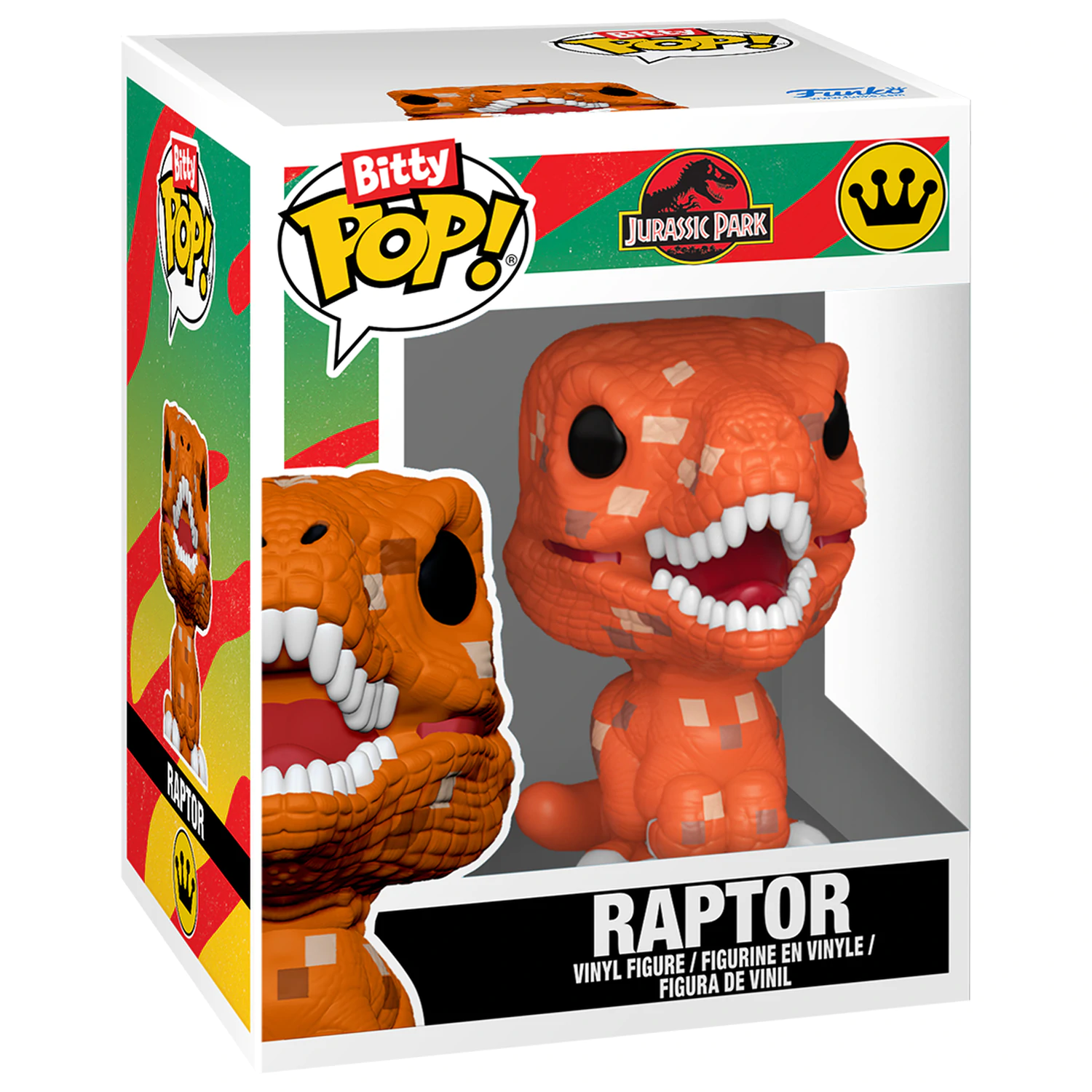 Kleine Funko POP Figur Arcade Jurassic Park Produktfoto