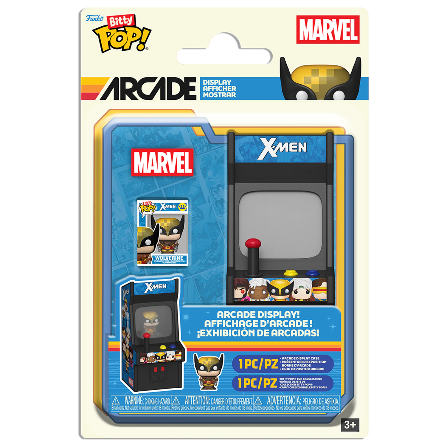 Bitty Funko POP Figur Arcade Marvel X-Men Produktfoto